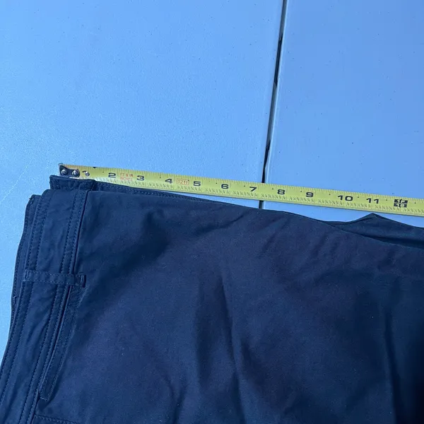 Everlane Women's Black The‎ Lightweight Wide-Leg Crop Chino Cotton Pants Size 8 - Image 9