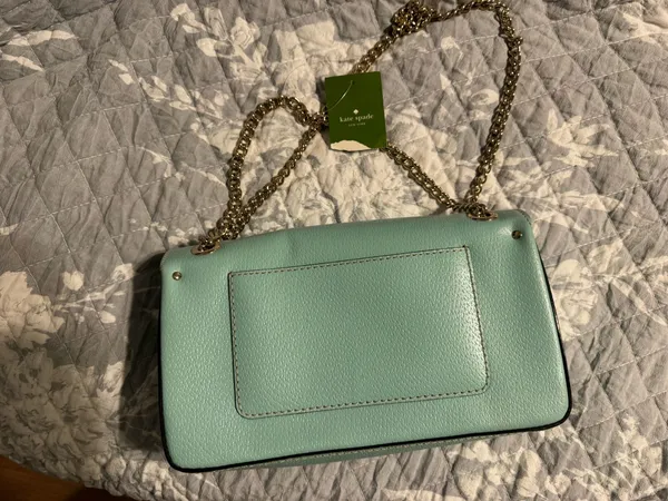 Kate Spade Mint Green Purse - Image 6