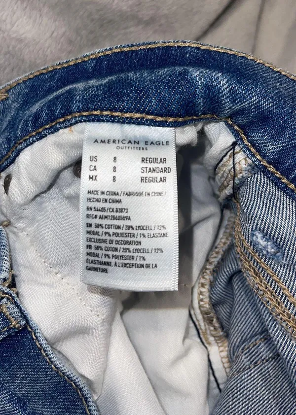 American Eagle Highest Rise 90s Boyfriend Jean - Image 3