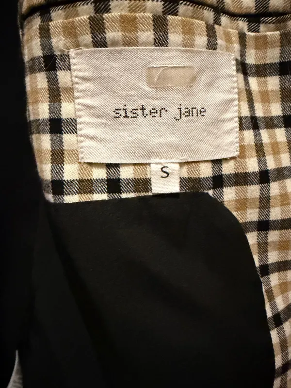 Sister Jane Fringe Plaid Blazer - Image 4