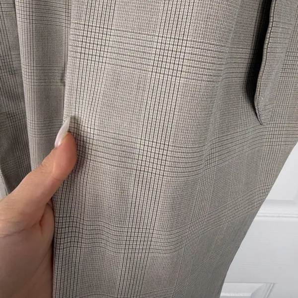 Sz 8 Maison d’ Amelie Plaid Trousers NWOT $150 MSRP - Image 5