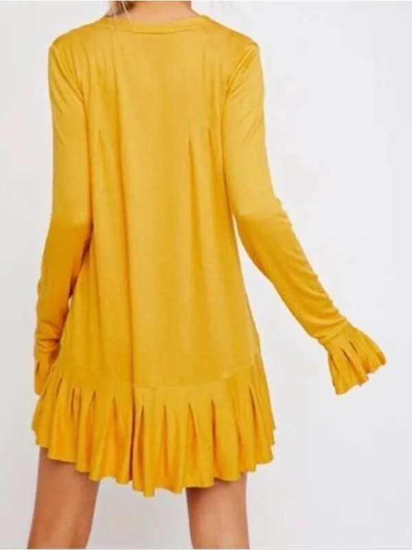 Free People Summer Struttin Mini Tunic Dress - Image 9