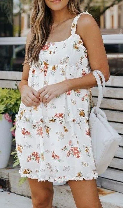 Floral Dress Multi Size XL - Image 8