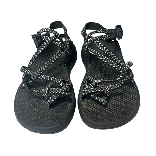 Chacos ZX/2 Classic Hiking Sandals Black White Women's Size 9 - Image 2