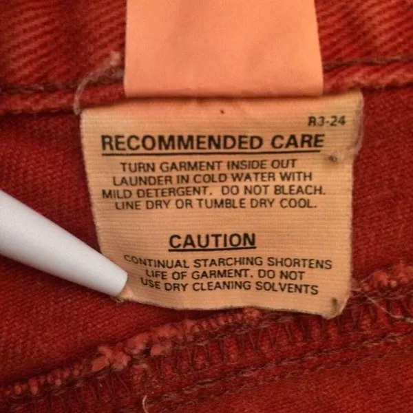 Vintage Rocky Mountain faded red jeans 9/29 - Image 8