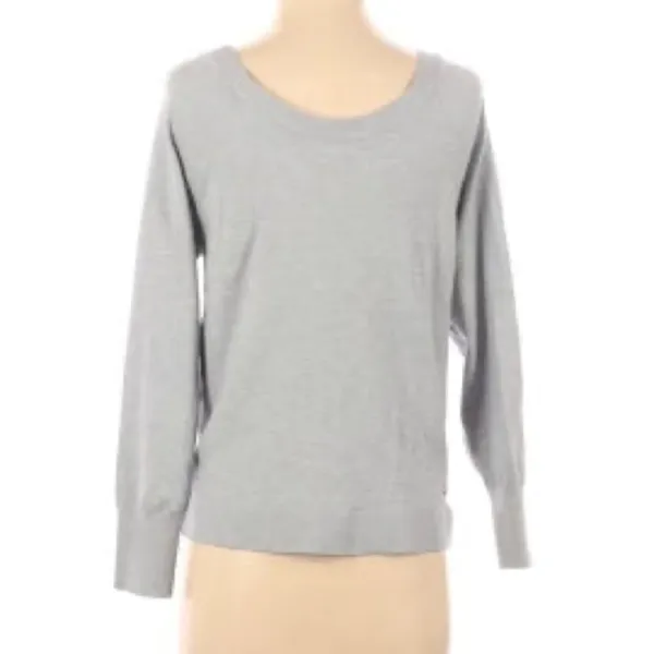 Victoria's Secret ✨HP✨ Grey Crew Long Sleeve Lounge Tee✨ - Image 2