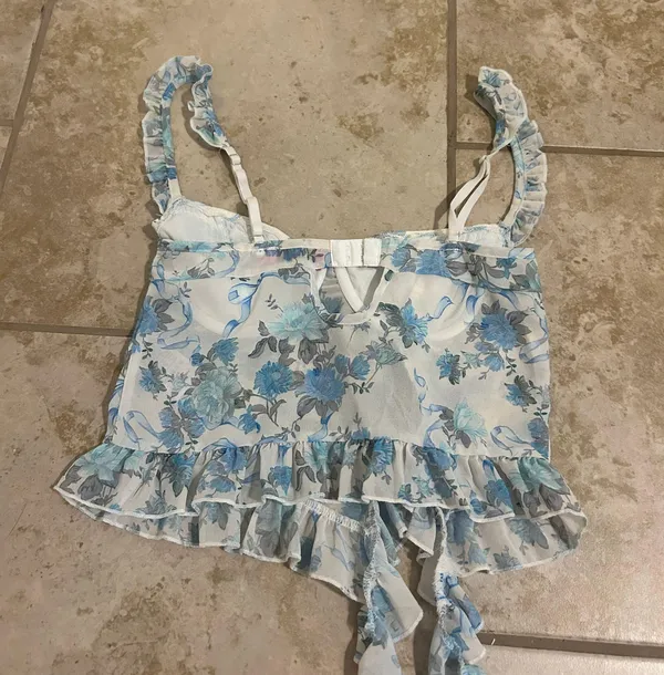 Cascade Ruffled Bra Top - Image 3