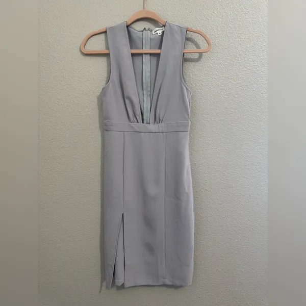 Revolve Rayhana‎ High Slit Dress in Lavender Superdown Size XS - Image 3