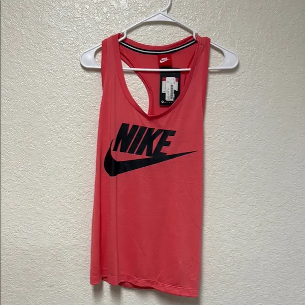 NIKE *flawed* Women's Coral Tank Top Size Large - Image 3