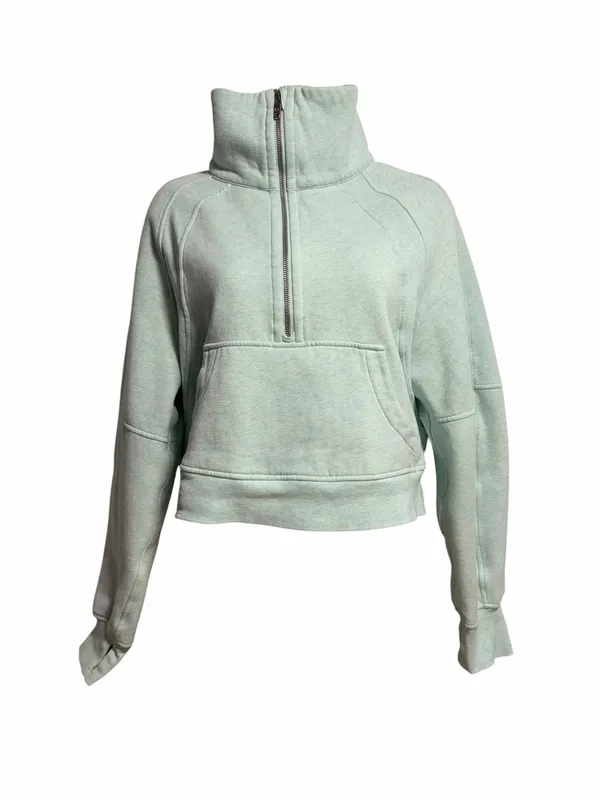 Lululemon Ladies Oversized Scuba Funnel Neck Sweatshirt Size XS/S - Image 4