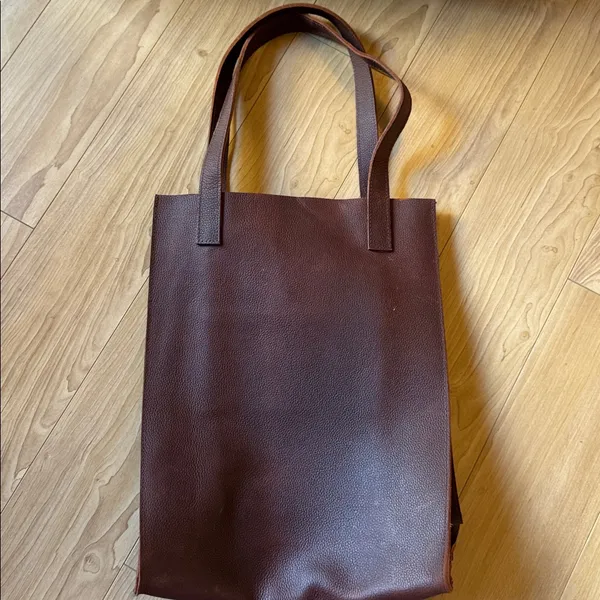 Leather Tote Bag - Image 3