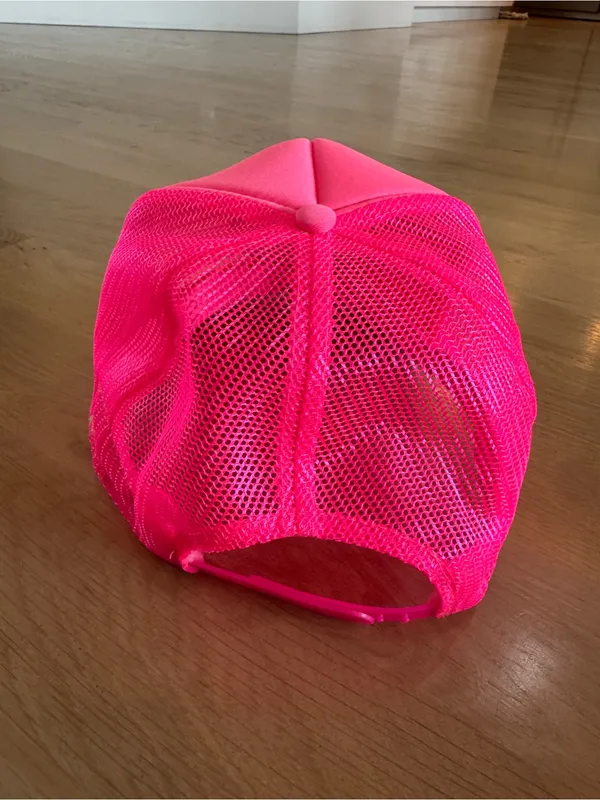 Aviator Nation Signature Trucker Hat neon pink - Image 7