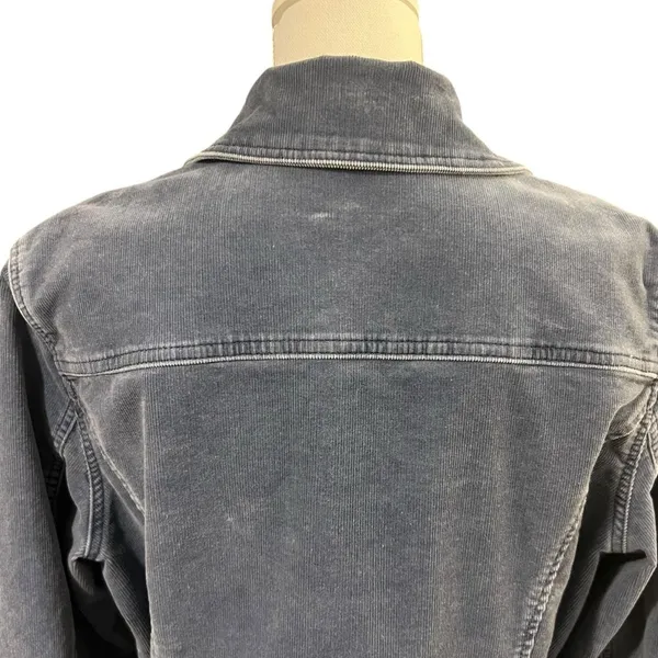 Eddie Bauer Womens Corduroy Utility Jacket Size L Academia Preppy Gilmore Girls - Image 6