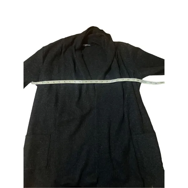 Brandy Melville charcoal gray wool blend open cardigan one size‎ - Image 4