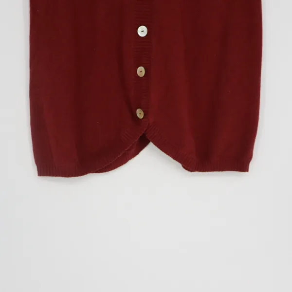 Aventura Women's Valentina Skirt Size Medium‎ Organic Cotton Pomegranate Knit - Image 3