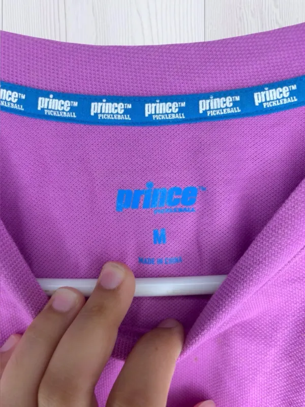 NWT PRINCE Purple Short Sleeve Boxy Crop Top | Pickleball Tennis Tee - Image 9