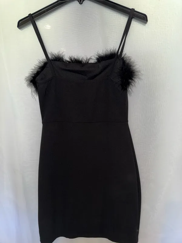 Nasty Gal Dress Mini Black - Image 2