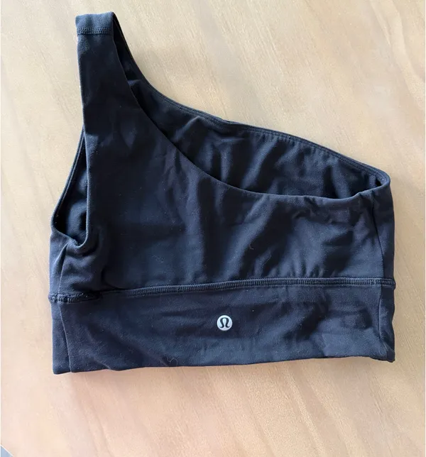Lululemon Asymmetrical Bra Black - Image 2