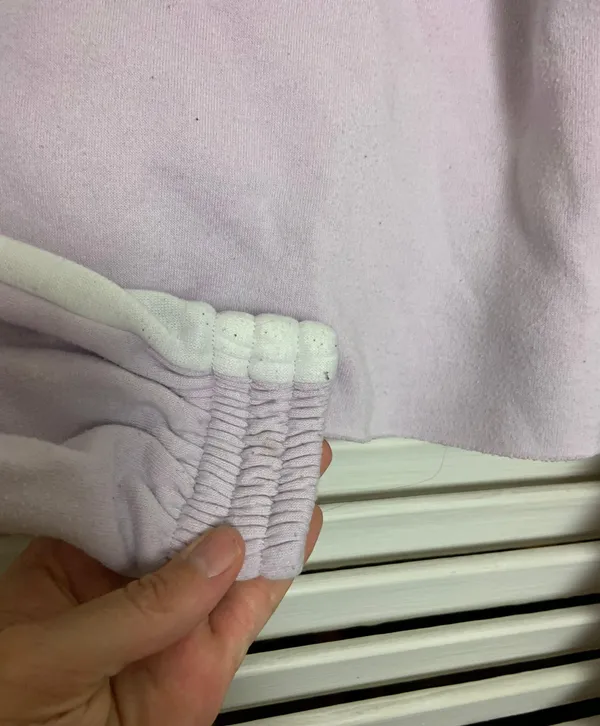 MD Light Purple Crop Top Dance Sweater - Image 3