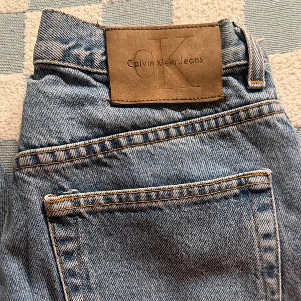 Calvin Klein High Waisted Denim Jeans - Image 4