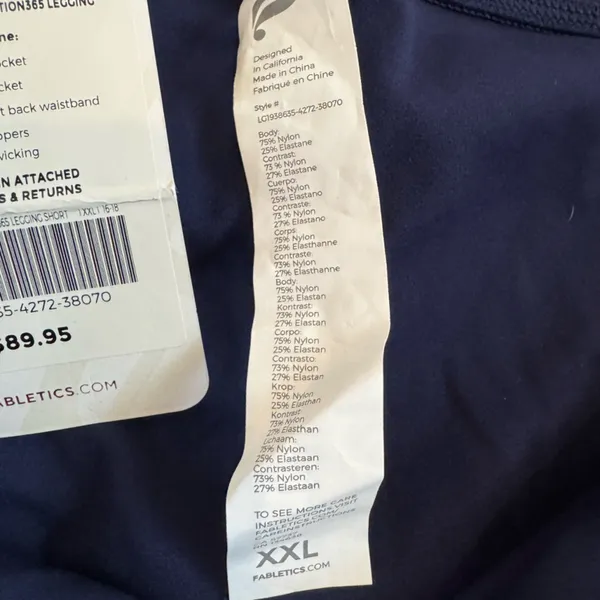 NWT Fabletics HIGH-WAISTED STATEMENT MOTION365 LEGGING size XXL - Image 12