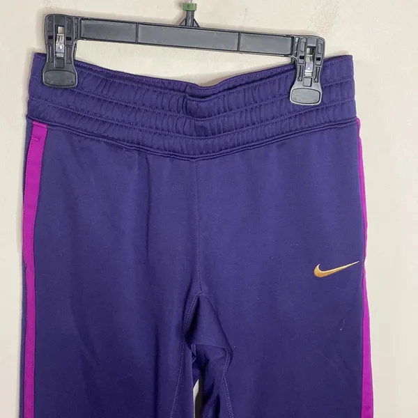 Nike Therma-fit outdoor athletic cinch hem elastic waist tuxedo sweatpants sz S - Image 3