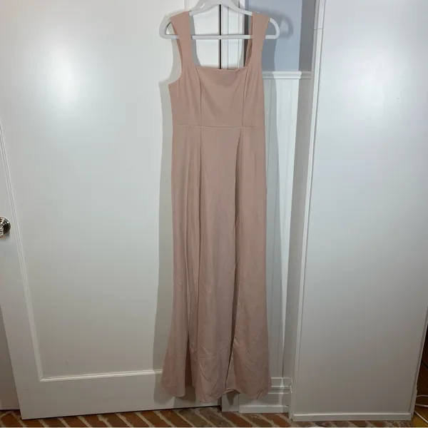 Show Me Your Mumu Paris Maxi Gown Dusty Blush Stretch size medium‎ - Image 2