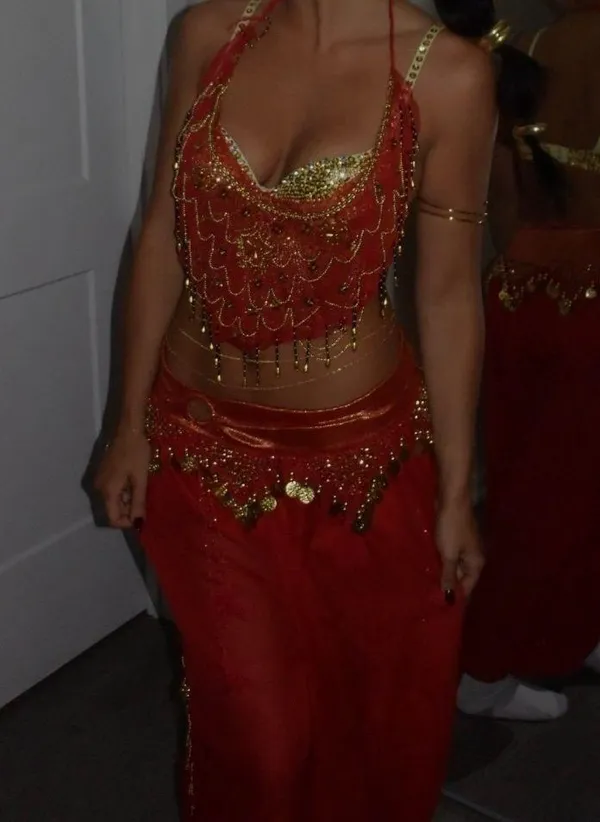 Princess Jasmine Red Costume - Image 4