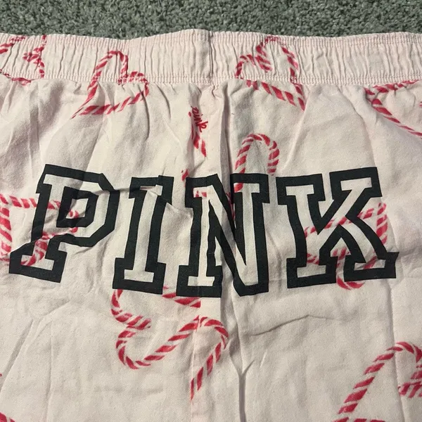 Victoria's Secret PINK Christmas boxer-style pajama shorts - Image 2