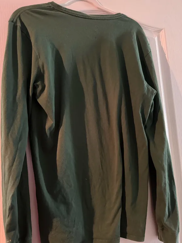 Baylor Univeristy nike green long sleeve - Image 3
