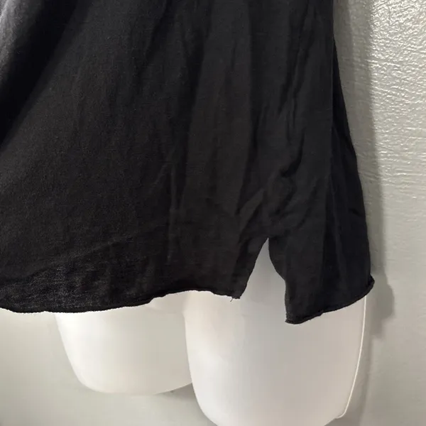 Express Sequin Tank Top Size Medium Black Gold Bling Indie Sleaze Southwestern - Image 4