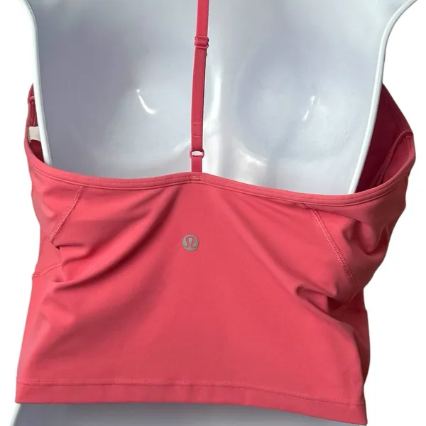Lululemon Align T-Strap Tank‎ Pink Soft Lightweight Yoga Athletic Stretch 14 - Image 8