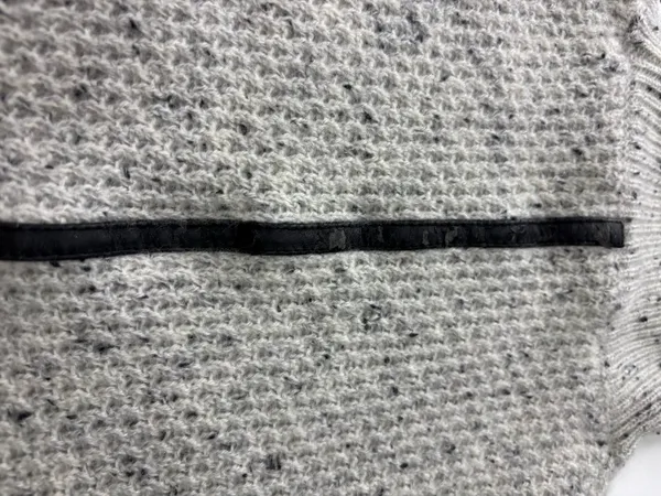 C by Bloomingdale's Women's Cashmere Turtleneck Sweater Gray Speckled Size S - Image 9