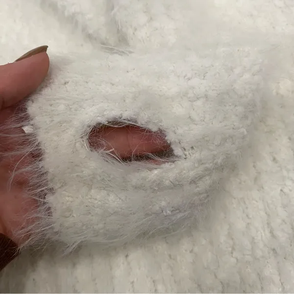 Aerie Fuzzy Eyelash Oversized Turtleneck Sweater - Image 6