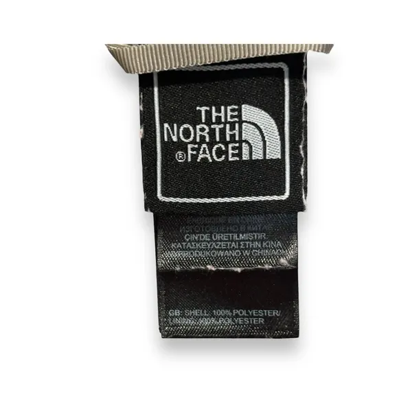 The North Face Size M Light Gray Fuzzy Fleece Full Zip‎ Osito Jacket - Image 3