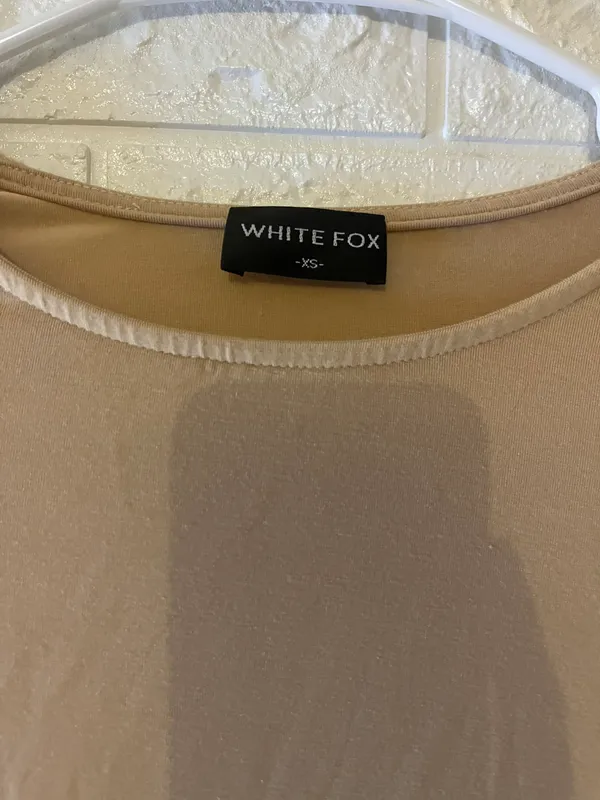 White Fox Fitted Long Sleeve - Image 3