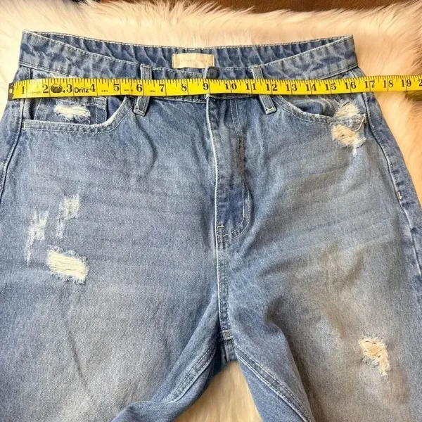 Altr’D State Ripped Knee Straight Leg Distressed Jeans Size 30 - Image 9