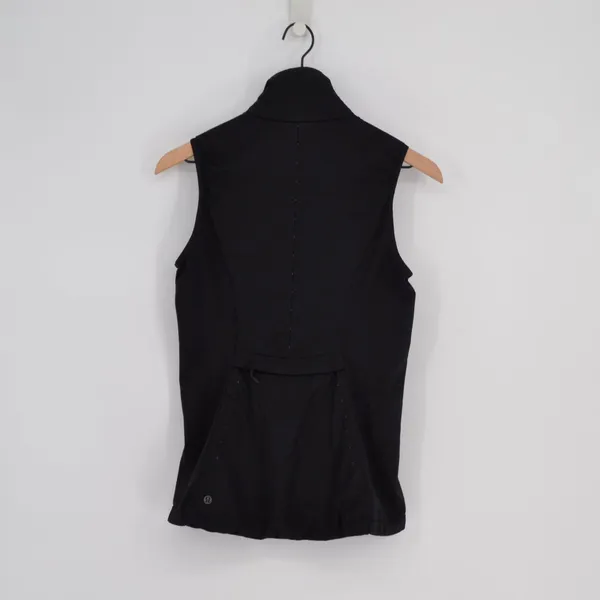 Lululemon Run For Cold Vest Black Women's 4 PrimaLoft Insulated Water Repellent - Image 5