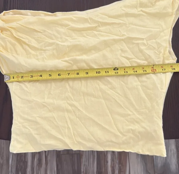 Peppermayo butter Yellow Top off the shoulder - Image 5