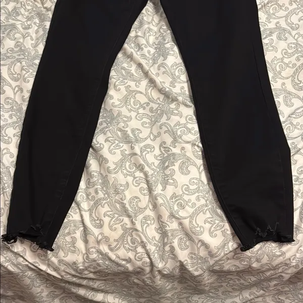KanCan Black Ankle Cropped Jeans Slim Fit - Image 5