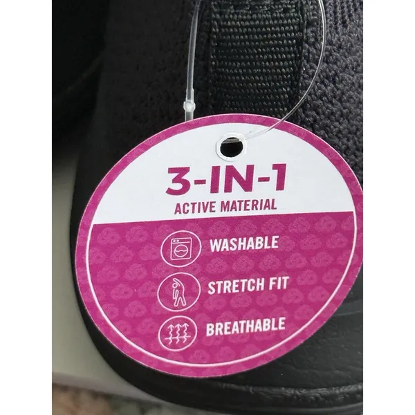 Clarks Cloudsteppers Circuit Path Sneaker Womens 8.5 Black Knit Comfort Shoe NWT - Image 7