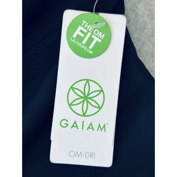 NWT Women's Gaiam Black Stretch Yoga Pants - Medium - Image 4