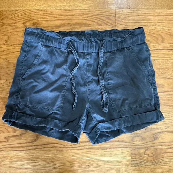 Aerie Lyocell Tie Waist Paperbag Shorts XXS - Image 2