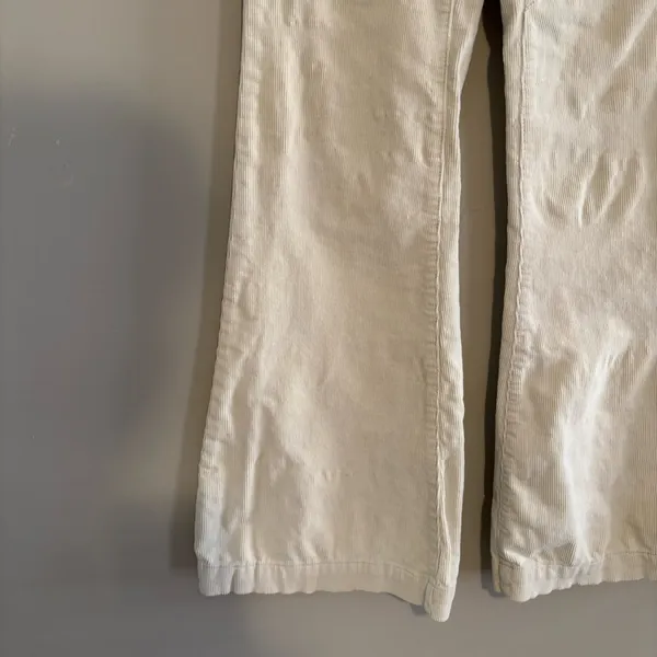 Rolla’s East Coast Flare Jeans Cream - Image 7