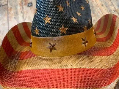 USA American Flag Cowboy Hat - Image 6