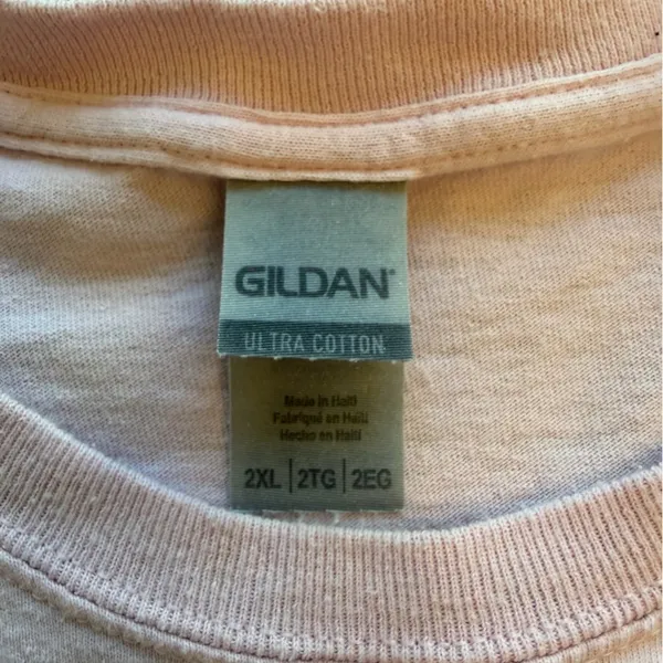 Gildan Vintage Dolly Til I Die Graphic Tee Light Pink Country Western Unisex 2XL XXL - Image 5