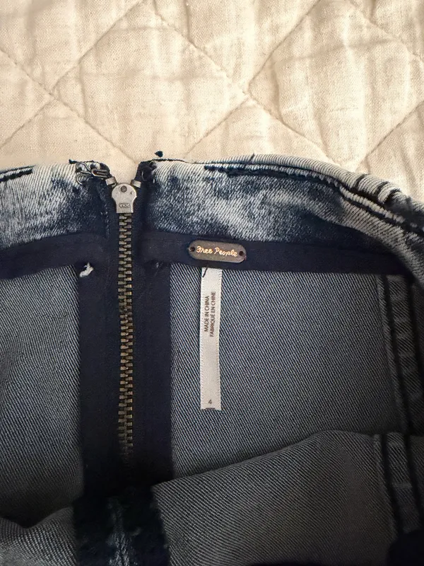 Free people denim skirt - Image 2