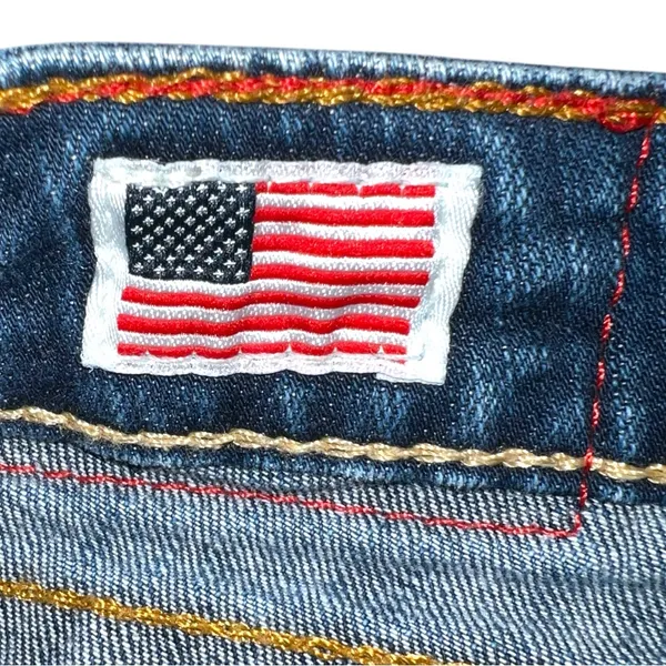True religion Women's Blue Jean capris. New - Image 12
