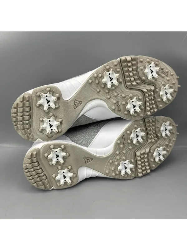 Adidas Tech Response Golf Shoes Womens 8 White Gray Sneakers Athletic BD7147 - Image 7