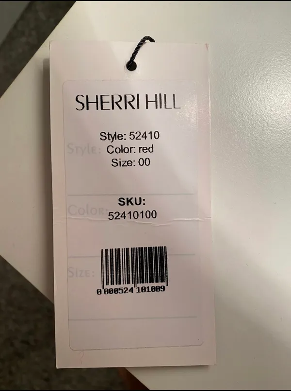 Sherri Hill Red Gown - Image 5